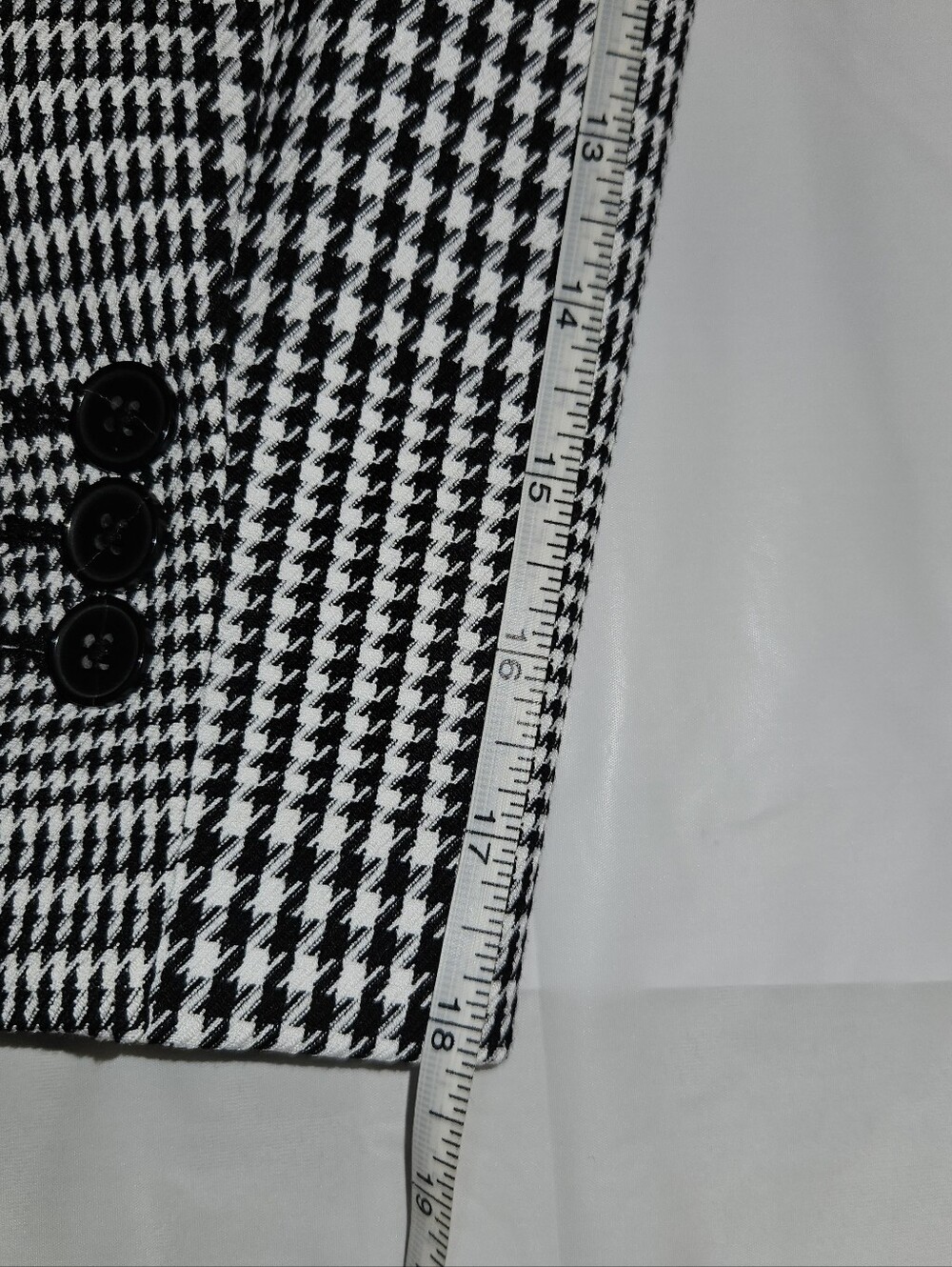 Banana Republic Houndstooth Pants Suit Set Size 8 And 6 - Picture 8 of 14